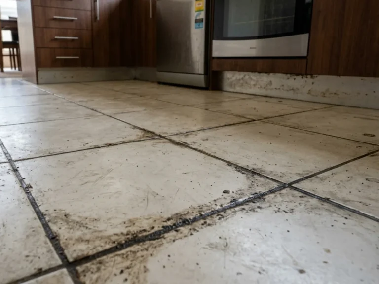 Before Kitchen Floor tile Cleaning in Sydney