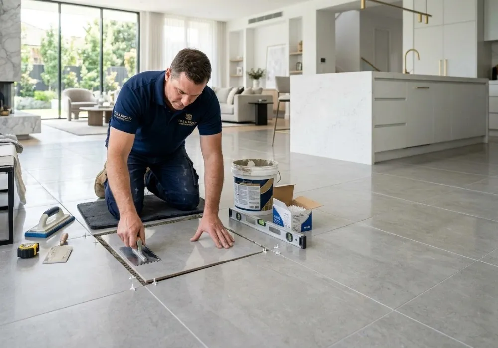 Professional tile repair service in sydney